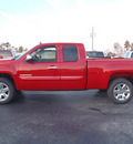 gmc sierra 1500 2012 red pickup truck sle flex fuel 8 cylinders 2 wheel drive automatic with overdrive 28557