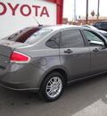 ford focus 2011 gray sedan se gasoline 4 cylinders front wheel drive automatic 79925
