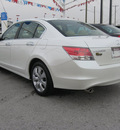 honda accord 2010 white sedan ex l v6 gasoline 6 cylinders front wheel drive automatic 45840