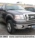 ford f 150 2007 dk  gray xlt flex fuel 8 cylinders 4 wheel drive automatic with overdrive 45840
