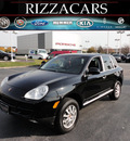 porsche cayenne 2006 black suv awd gasoline 6 cylinders all whee drive automatic with overdrive 60546