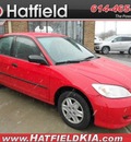honda civic 2005 red sedan gasoline 4 cylinders front wheel drive 4 speed automatic 43228
