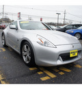 nissan 370z 2009 lt  gray coupe gasoline 6 cylinders rear wheel drive automatic 07724