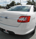 ford taurus 2011 white sedan sel gasoline 6 cylinders front wheel drive automatic 32783