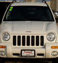 jeep liberty 2002 stone white suv limited gasoline v6 4 wheel drive automatic 62034