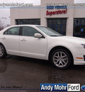 ford fusion 2010 white sedan sel flex fuel 6 cylinders front wheel drive automatic 46168