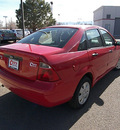 ford focus 2007 red sedan se gasoline 4 cylinders front wheel drive automatic 81212