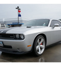 dodge challenger 2010 silver coupe srt8 gasoline 8 cylinders rear wheel drive automatic 77090