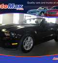 ford mustang 2012 black v6 gasoline 6 cylinders rear wheel drive automatic 34474