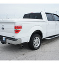ford f 150 2010 white lariat flex fuel 8 cylinders 2 wheel drive automatic 77388