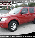 nissan pathfinder 2009 dk  red suv s gasoline 6 cylinders 2 wheel drive automatic 77388