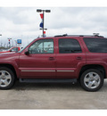 chevrolet tahoe 2004 red suv flex fuel 8 cylinders rear wheel drive 4 speed automatic 77090
