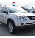 gmc acadia 2010 silver suv sl gasoline 6 cylinders front wheel drive automatic 77090