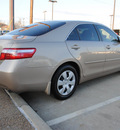 toyota camry 2009 tan sedan le gasoline 4 cylinders front wheel drive automatic 75228