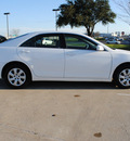 toyota camry 2011 white sedan le gasoline 4 cylinders front wheel drive automatic 75228