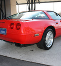 chevrolet corvette 1996 red hatchback gasoline v8 rear wheel drive 6 speed manual 27616