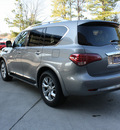 infiniti qx56 2011 dk  gray suv gasoline 8 cylinders 2 wheel drive automatic 27616