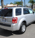 ford escape 2011 silver suv limited flex fuel 6 cylinders front wheel drive automatic 91010
