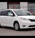 toyota sienna 2012 van xle v6 8 passenger gasoline 6 cylinders front wheel drive 6 speed automatic 46219