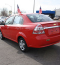 chevrolet aveo 2010 red sedan lt gasoline 4 cylinders front wheel drive automatic 80229