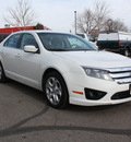 ford fusion 2011 white sedan se gasoline 4 cylinders front wheel drive automatic 80229