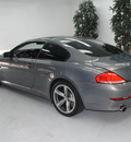 bmw 6 series 2008 dk  gray coupe 650i gasoline 8 cylinders rear wheel drive automatic 91731