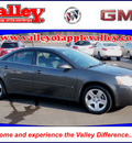 pontiac g6 2007 gray sedan gasoline 4 cylinders front wheel drive automatic 55124