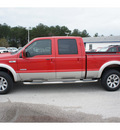 ford f 250 super duty 2006 red xlt diesel 8 cylinders 4 wheel drive automatic 77388