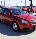 chevrolet cruze 2011 red sedan lt gasoline 4 cylinders front wheel drive automatic 76087