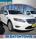 ford taurus 2012 white sedan sel gasoline 6 cylinders front wheel drive automatic 07724