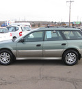 subaru outback 2003 lt  green wagon gasoline 4 cylinders sohc all whee drive automatic 55811