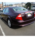 ford fusion 2011 maroon sedan sel gasoline 4 cylinders front wheel drive automatic with overdrive 08902