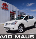 nissan rogue 2009 white suv s gasoline 4 cylinders front wheel drive automatic 32771