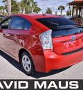 toyota prius 2011 red hybrid 4 cylinders front wheel drive automatic 32771