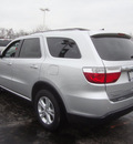 dodge durango 2011 silver suv crew gasoline 6 cylinders all whee drive automatic 60443