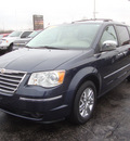 chrysler town country 2008 dk  blue van limited gasoline 6 cylinders front wheel drive automatic 60443