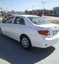 toyota corolla 2009 white sedan le gasoline 4 cylinders front wheel drive automatic 75503