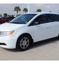 honda odyssey 2012 white van ex l gasoline 6 cylinders front wheel drive automatic with overdrive 77065