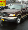 ford f 150 2000 dk  brown lariat gasoline v8 rear wheel drive automatic 43560