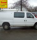 ford econoline cargo 2000 off white van gasoline v8 rear wheel drive automatic 43560
