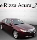 acura tl 2010 dk  red sedan tech gasoline 6 cylinders front wheel drive automatic with overdrive 60462