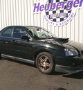 subaru impreza 2004 java black sedan wrx gasoline 4 cylinders all whee drive 5 speed manual 80905