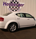dodge avenger 2010 stone white sedan r t gasoline 4 cylinders front wheel drive automatic 80905