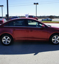 chevrolet cruze 2011 red sedan lt gasoline 4 cylinders front wheel drive automatic 76087