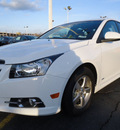 chevrolet cruze 2012 white sedan lt gasoline 4 cylinders front wheel drive automatic 60007