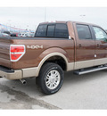 ford f 150 2012 brown lariat gasoline 6 cylinders 2 wheel drive automatic 77388
