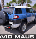 toyota fj cruiser 2012 blue suv gasoline 6 cylinders 4 wheel drive automatic 32771