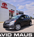 toyota yaris 2012 gray gasoline 4 cylinders front wheel drive automatic 32771