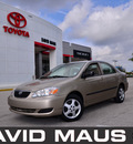 toyota corolla 2008 gold sedan ce gasoline 4 cylinders front wheel drive automatic 32771