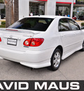 toyota corolla 2007 white sedan s gasoline 4 cylinders front wheel drive automatic 32771